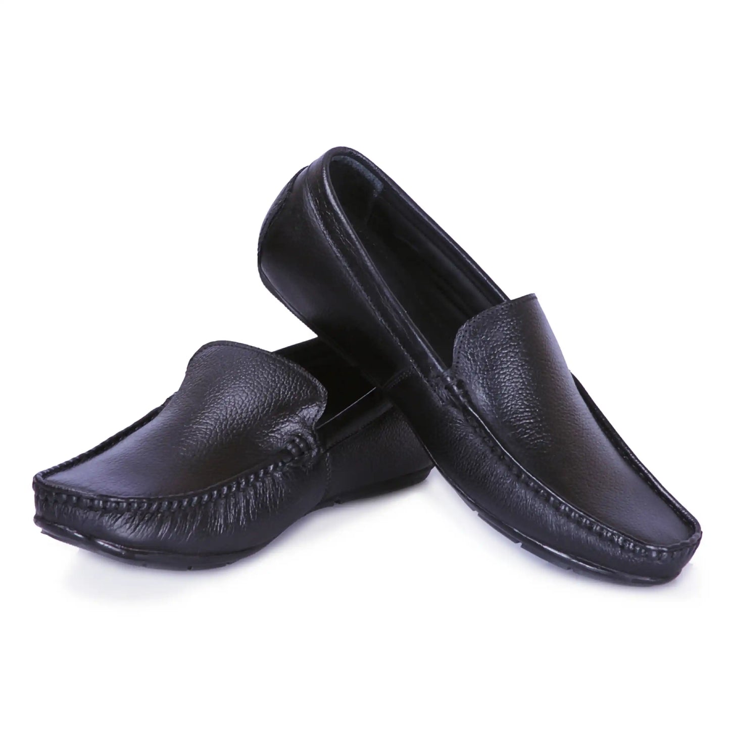 Moccasin Loafers for Men Pure Leather comfort Slip On Shoes