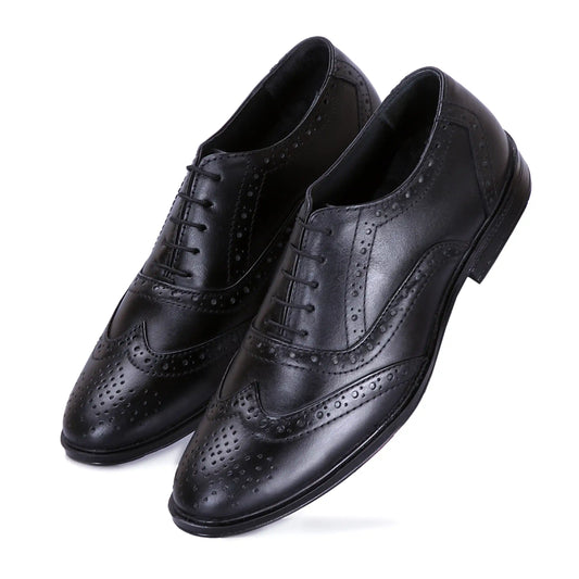 Genuine Leather Formal Brogue Shoes for Men