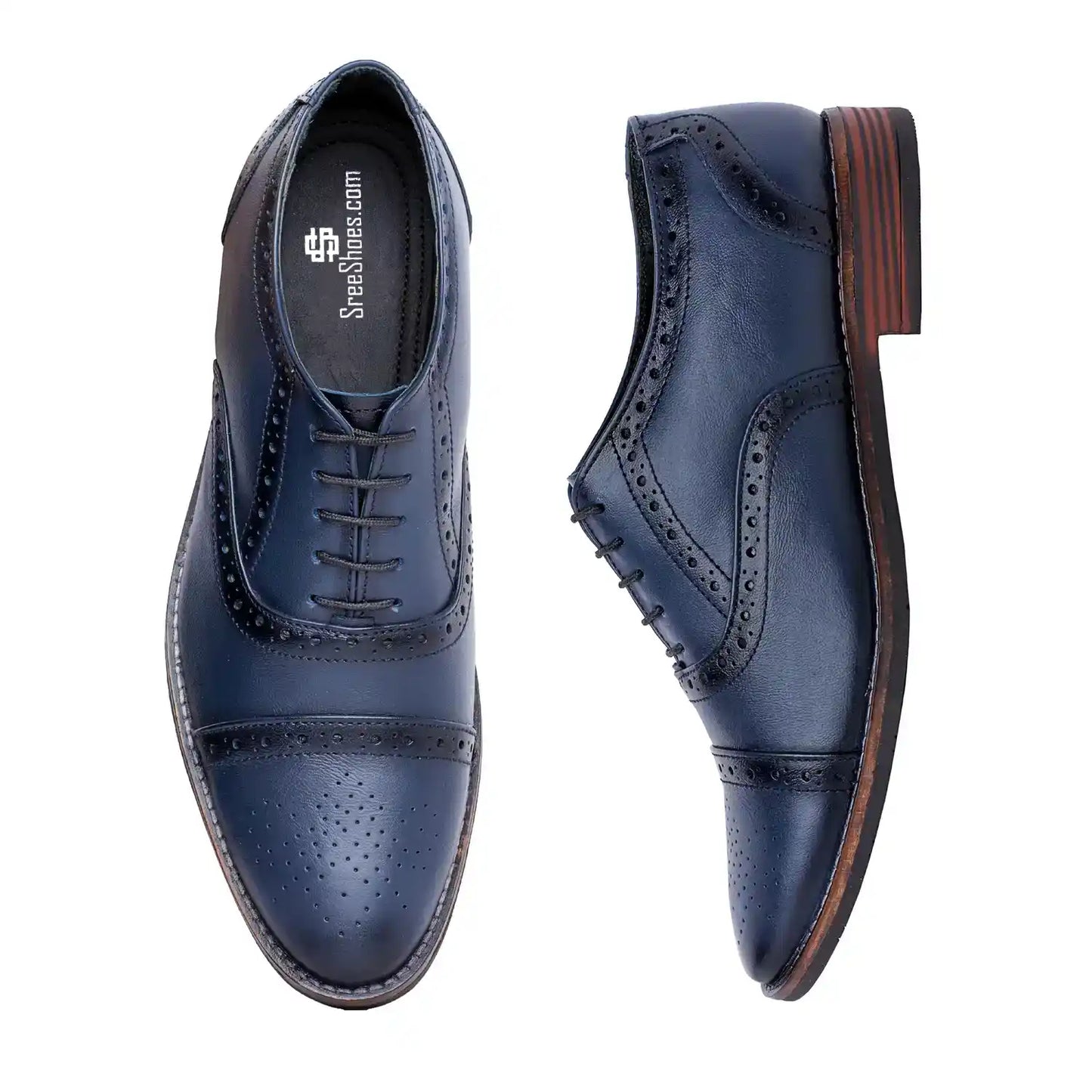 Oxford Brogue Pure Leather Shoes