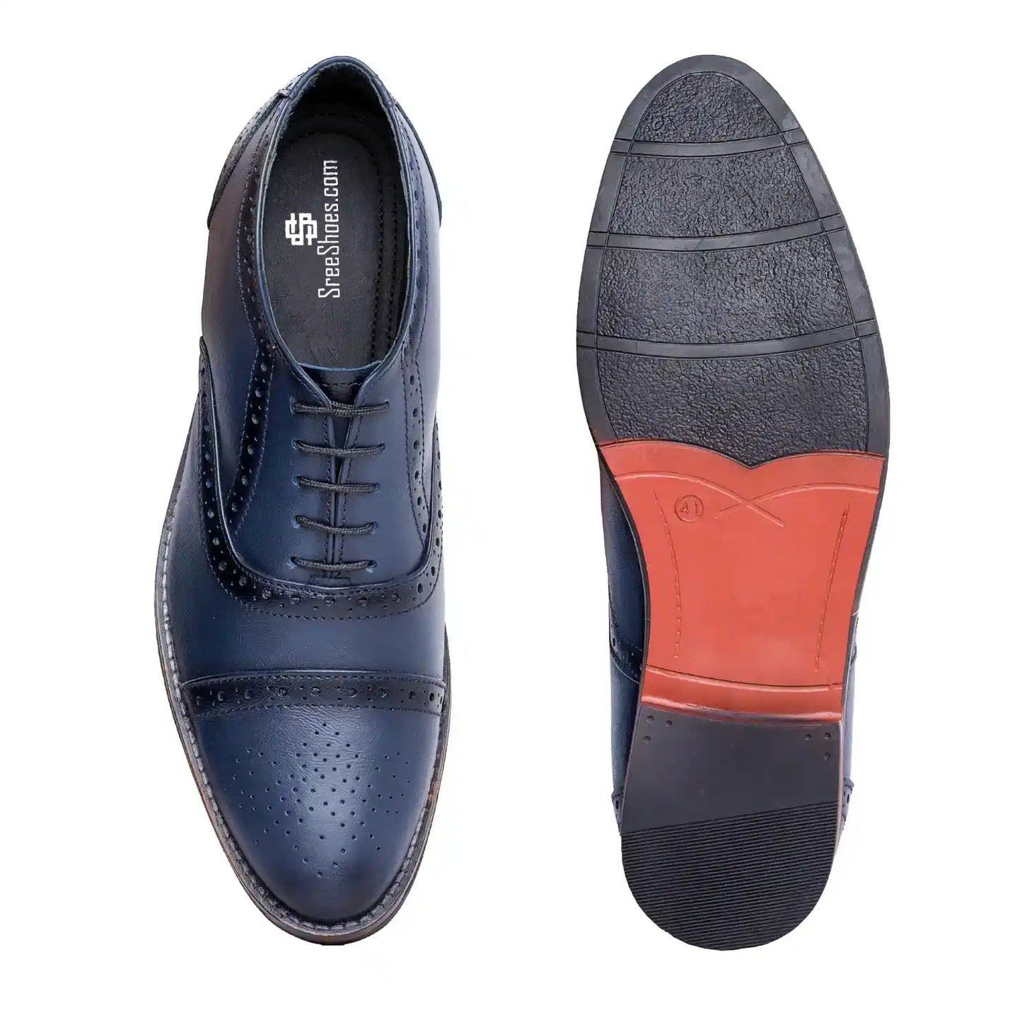 Oxford Brogue Pure Leather Shoes