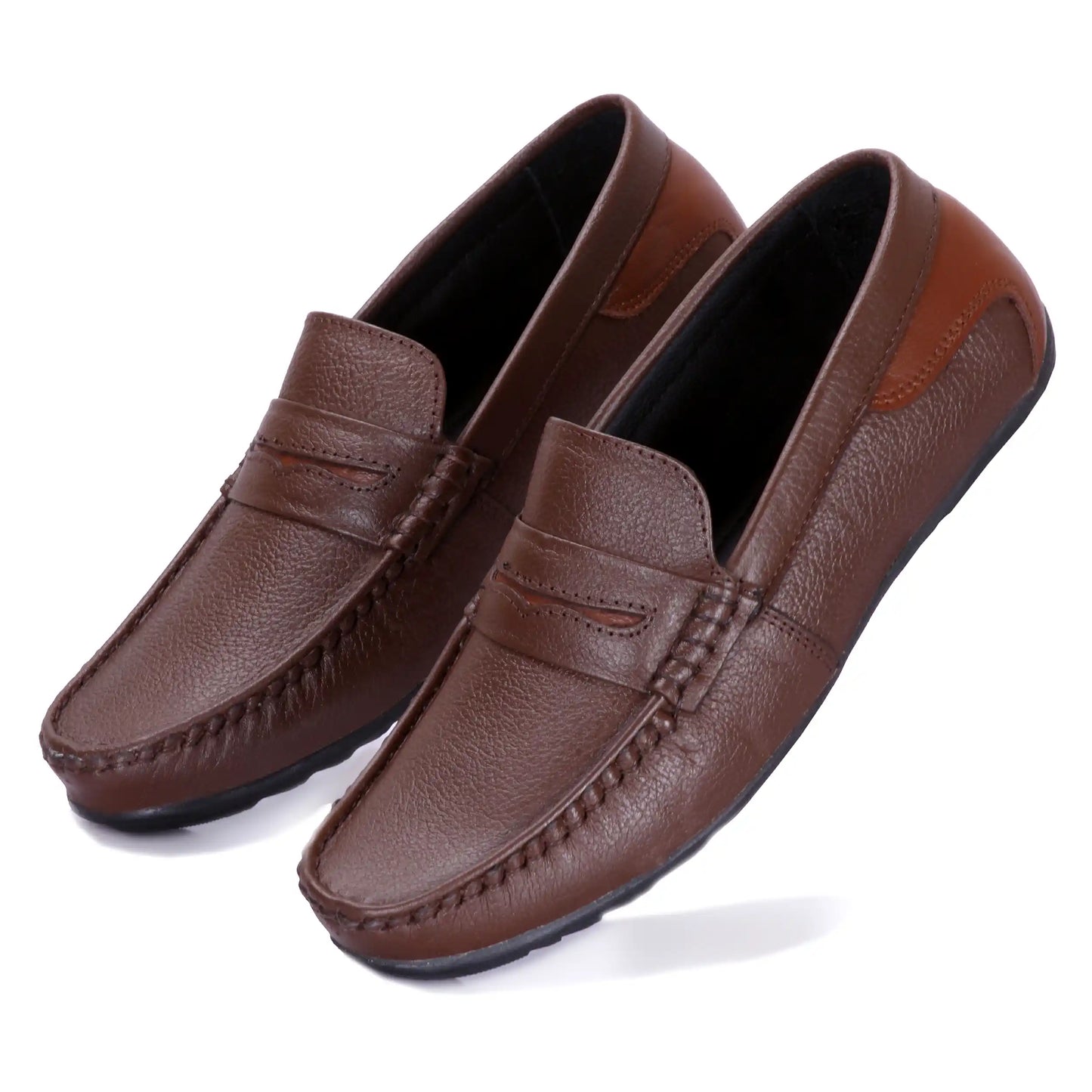 Men Pure Leather Loafers