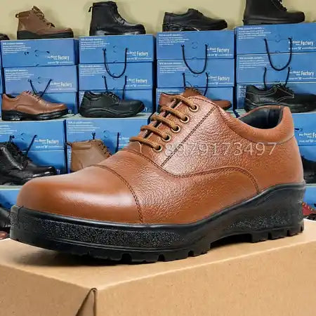 Pure Leather Police Shoes for Women, Extra Lightweight Extra Comfort