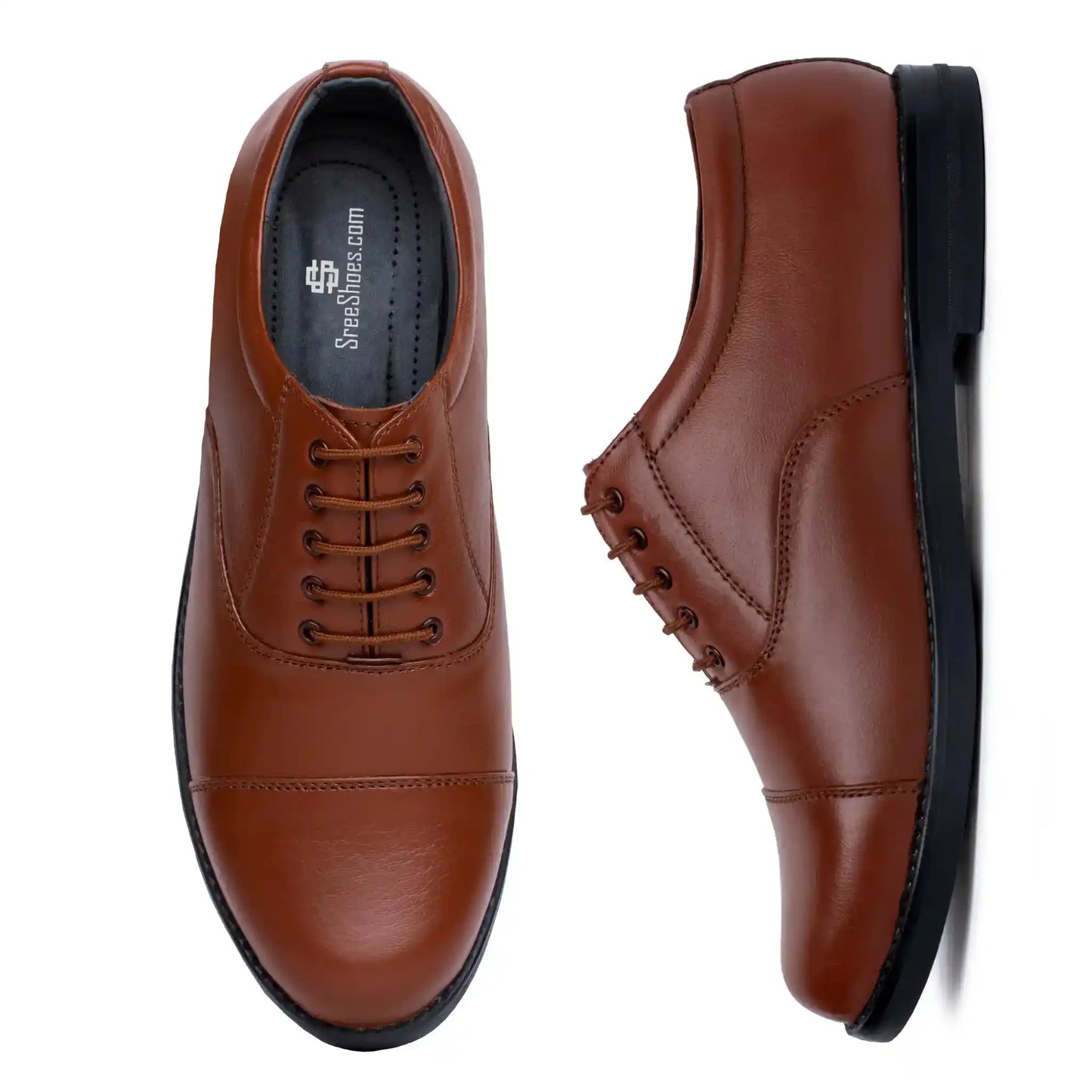 Police Shoes Pure Leather Lace Up