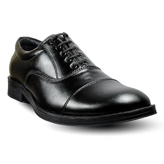 Lace Up Pure Leather Oxford Dress Shoes
