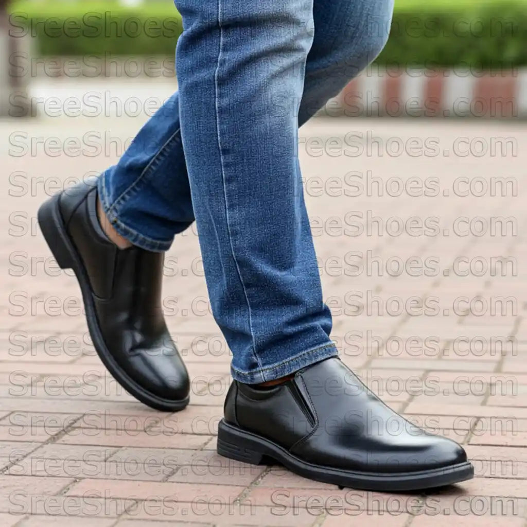 Formal SlipOn Shoes Pure Leather Dailywear Comfort Loafer Dress Shoes