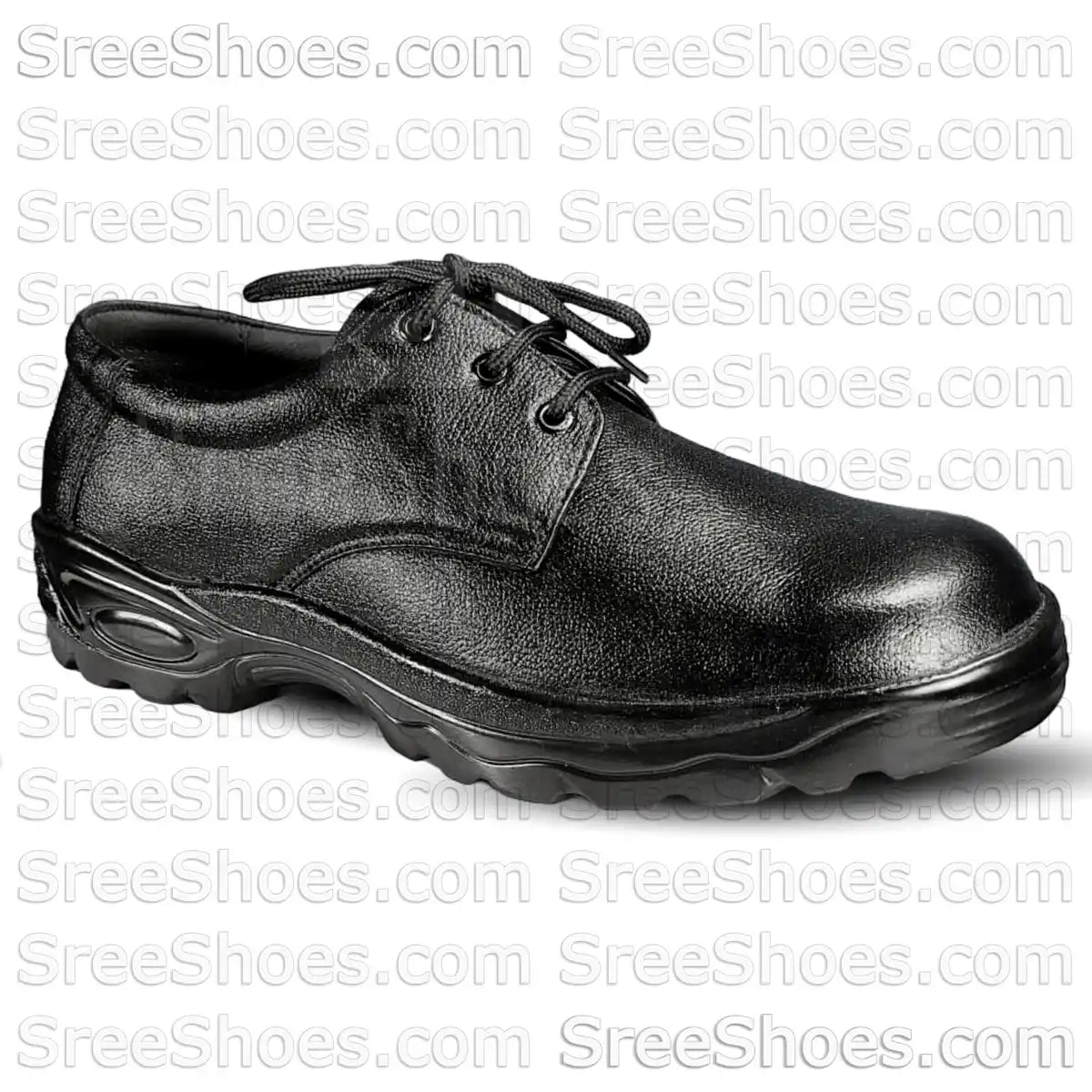 Derby Formal Shoes Pure Leather Comfort Dailywear Shoes for Men Black