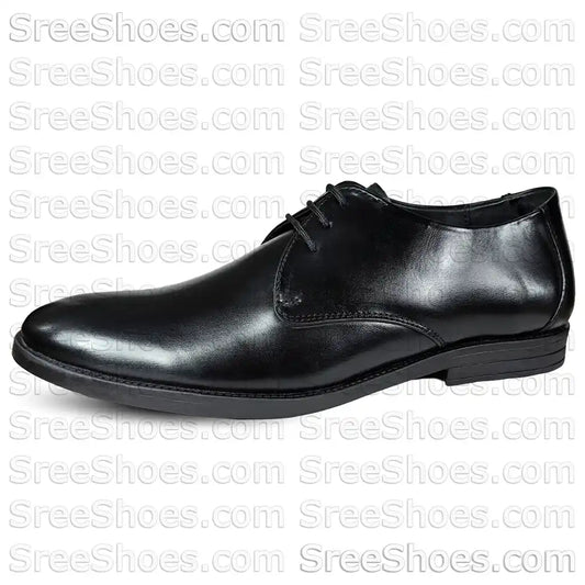 Men's Derby Formal Shoes Pure Leather Comfort Lace Up Dress Shoes