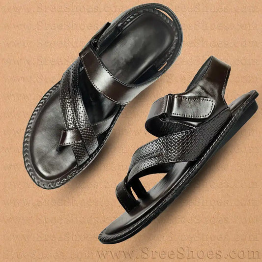 Pure Leather Sandals Formal Slipper