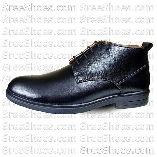 Pure Leather High Ankle Shoes - Men's Chukka Boots (Full-Grain)