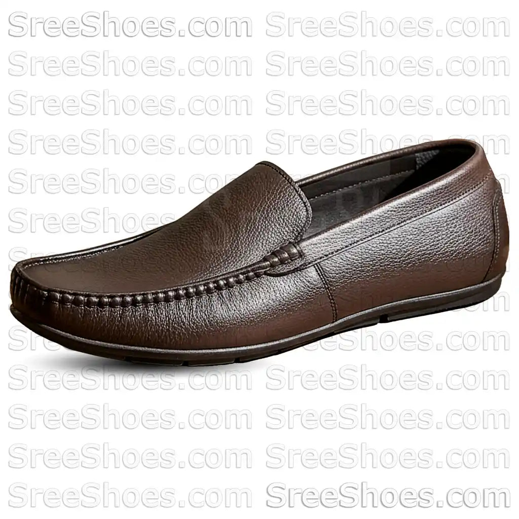 Genuine Leather Loafers for Men Slip On Shoes
