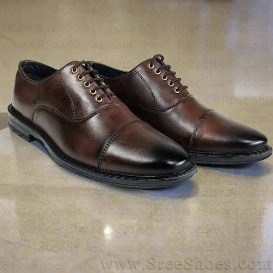 Oxford Shoes for Men Pure Leather Dress Shoes (Full Grain)