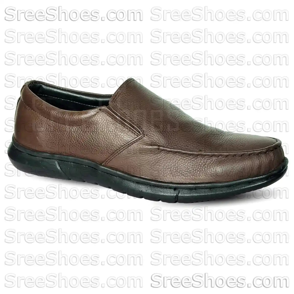 Formal Loafers for Men Pure Leather Comfort Slip On Shoes