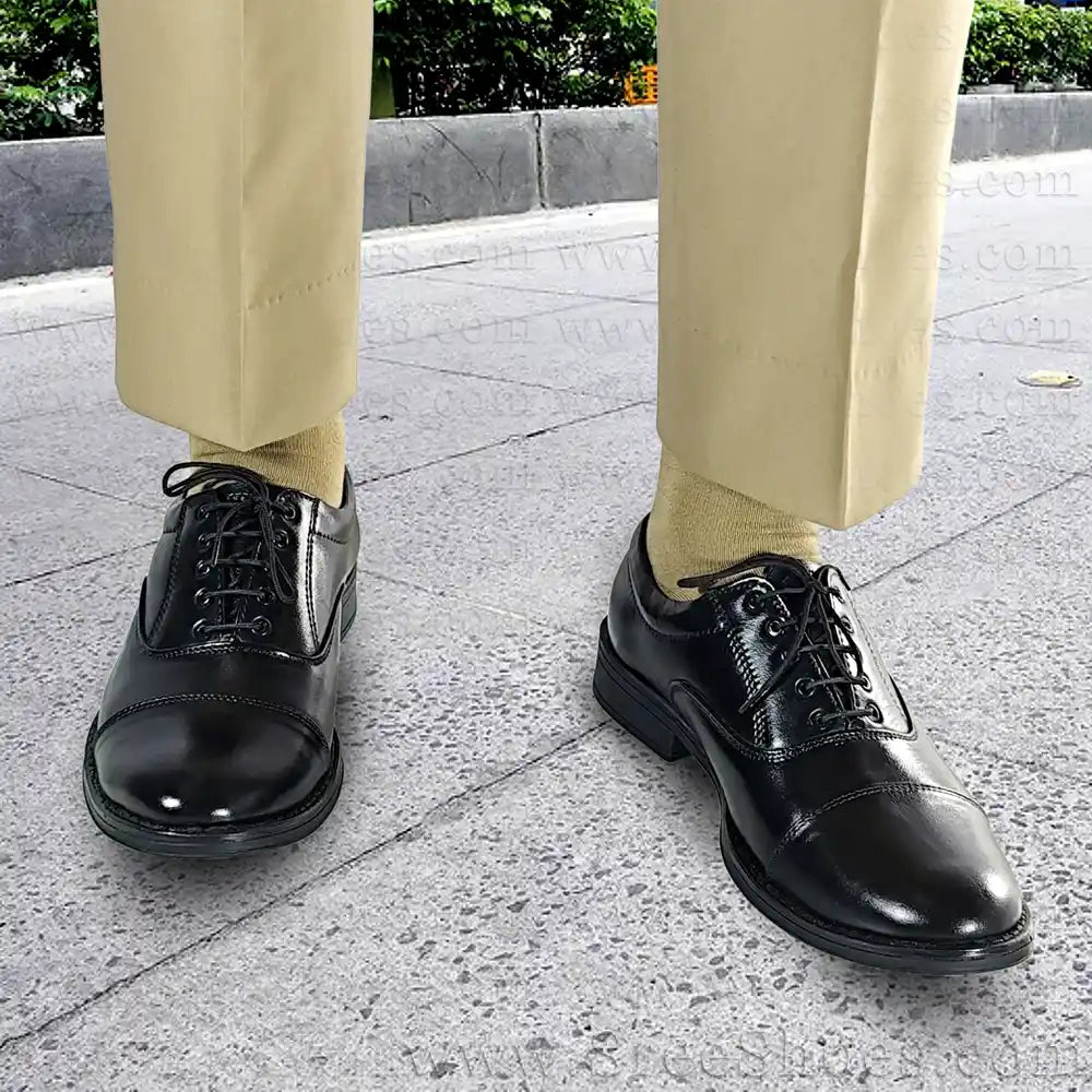 Leather Lace Up Oxford Shoes for Men