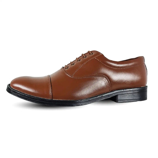 Police Dress Shoes Pure Leather Oxford for Men