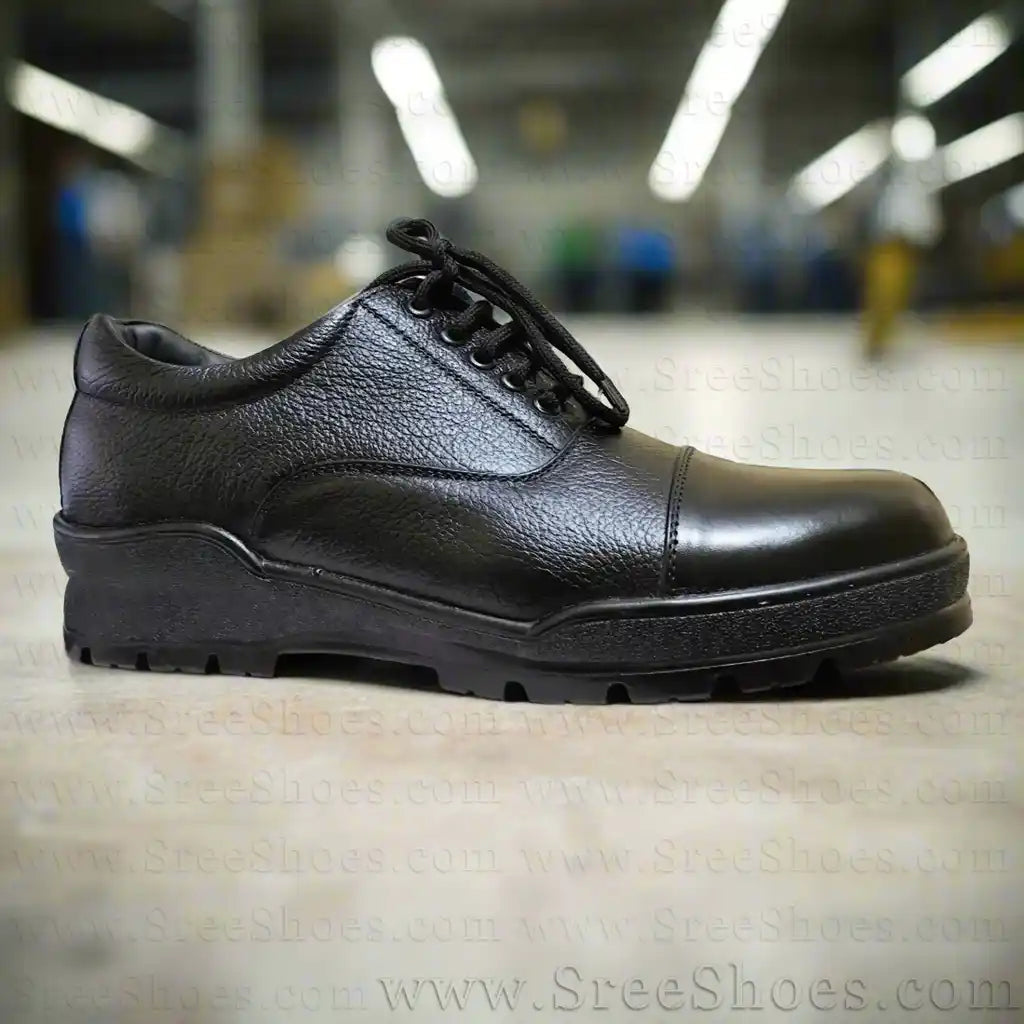 Pure Leather Police Shoes for Women, Extra Lightweight Extra Comfort