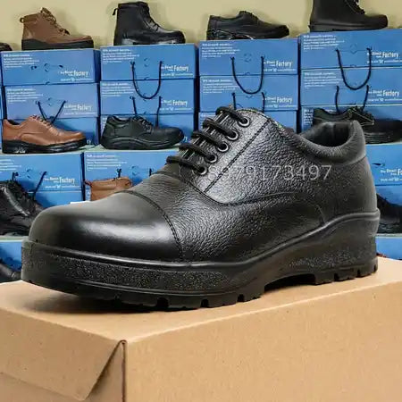Pure Leather Police Shoes for Women, Extra Lightweight Extra Comfort