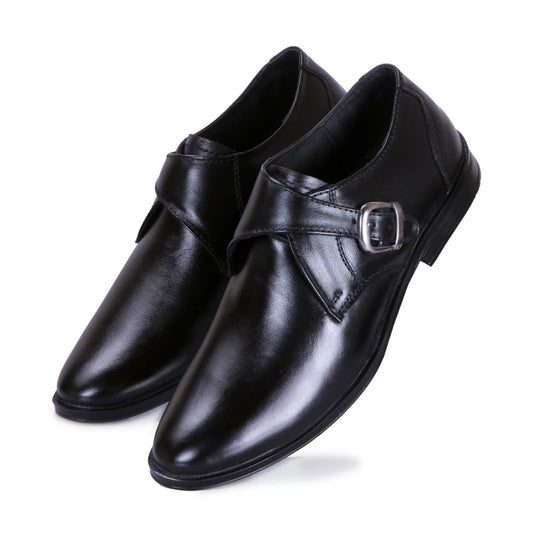 Monk Strap Pure Leather Slip On Shoe