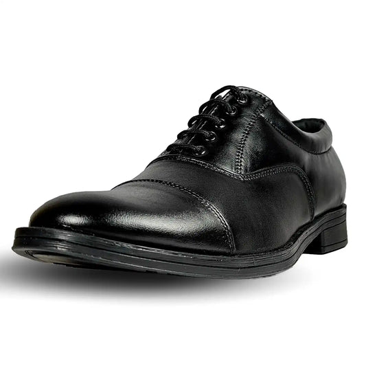 Police Uniform Shoes Pure Leather Oxford for Men