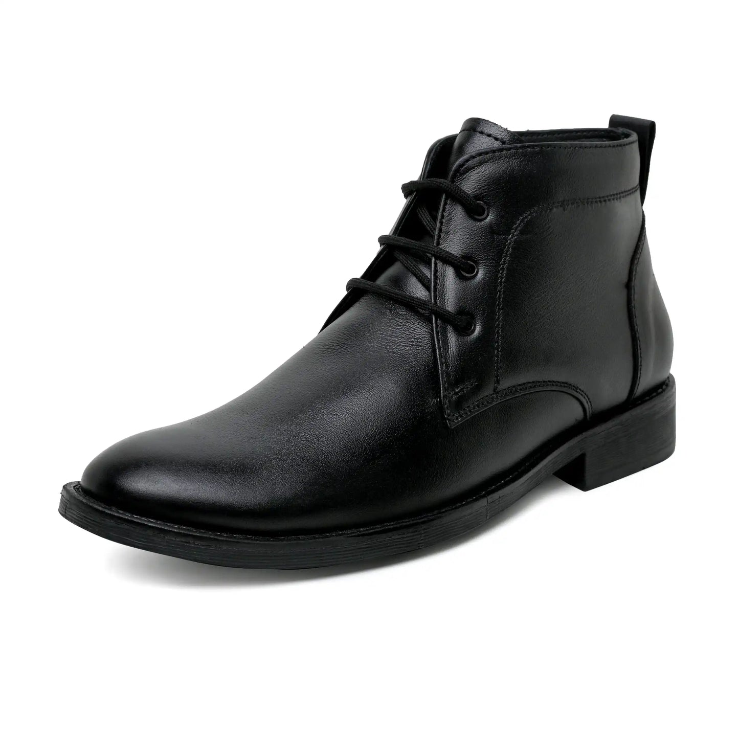 Men Pure Leather Chukka Boots Ankle Shoes