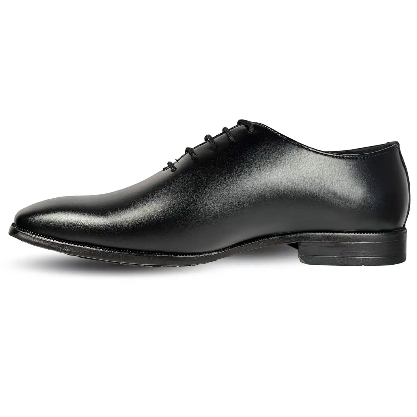 Wholecut Oxford Pure Leather (Full Grain) Dress Shoes for Men Black