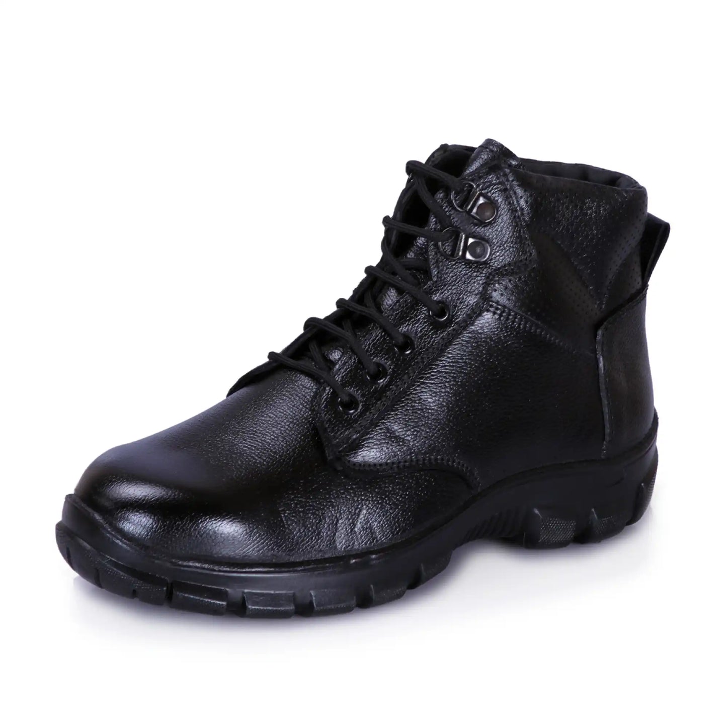 Pure Leather Safety Shoes Industrial Boots for Men