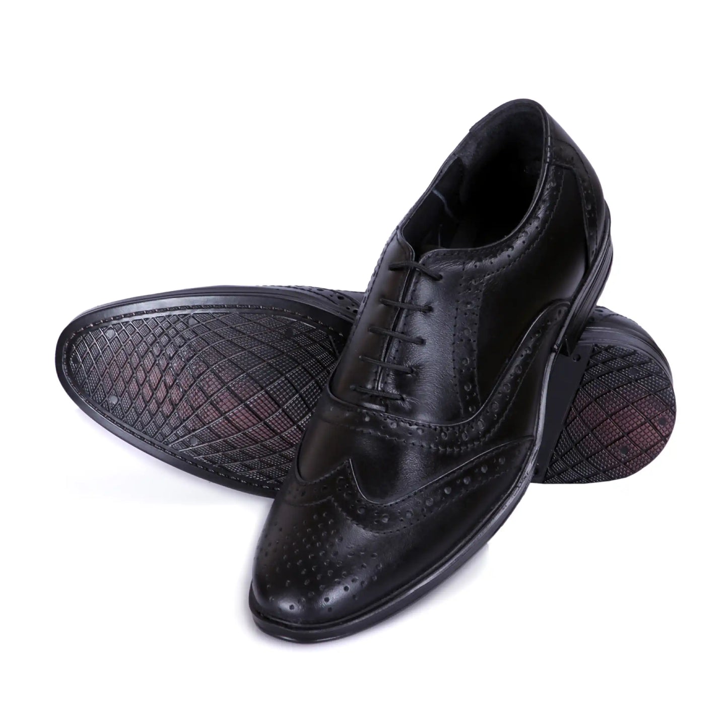 Genuine Leather Formal Brogue Shoes for Men