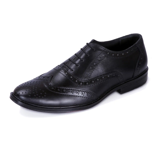 Genuine Leather Formal Brogue Shoes for Men