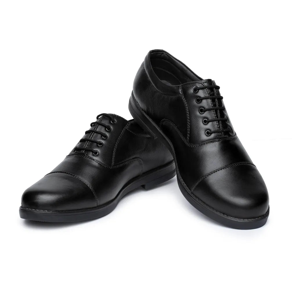 Genuine Leather Oxford Shoes Lace Up