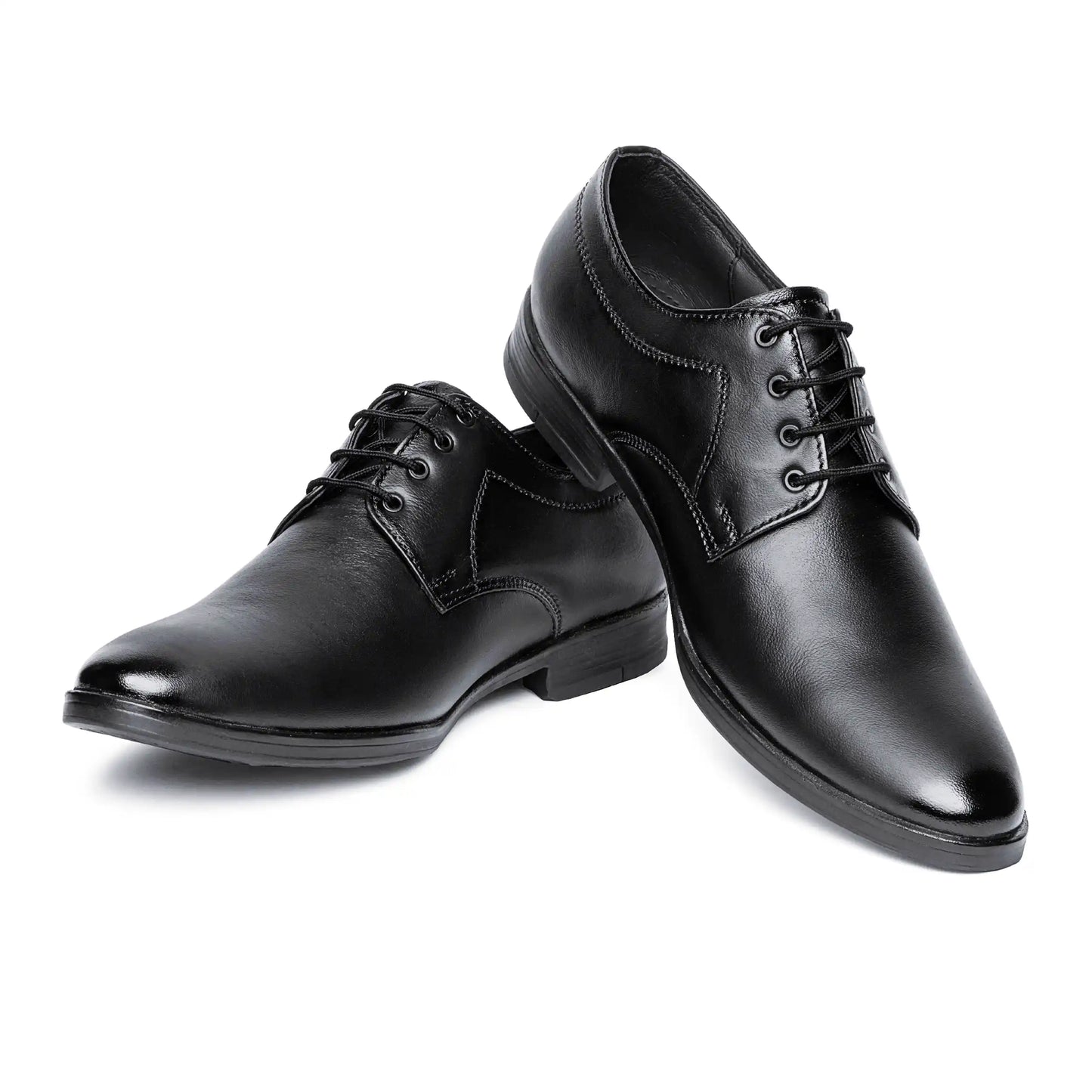 Lace Up Pure Leather Formal Shoes for Men