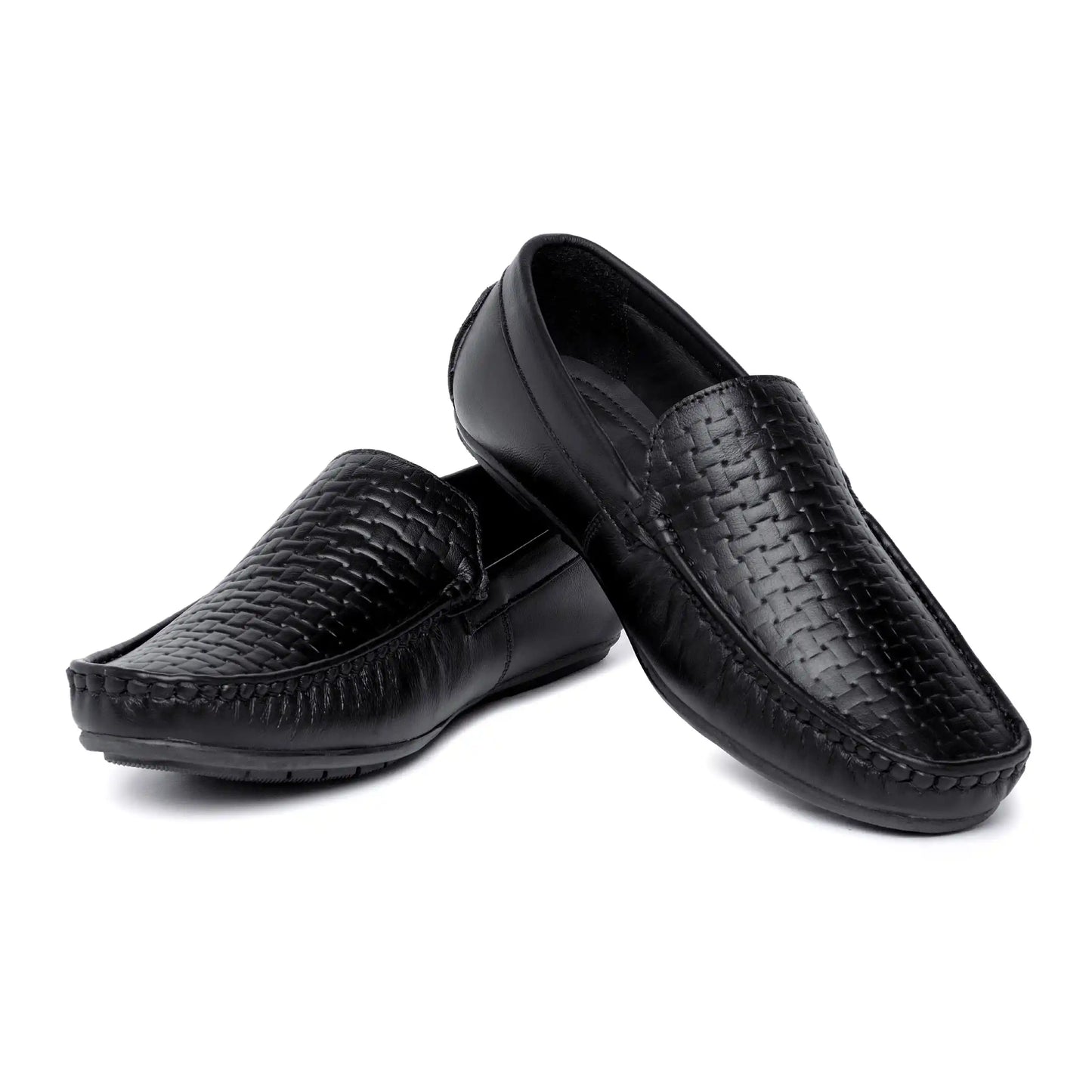 Genuine Leather Rattan Loafers for Men â SREE SHOES