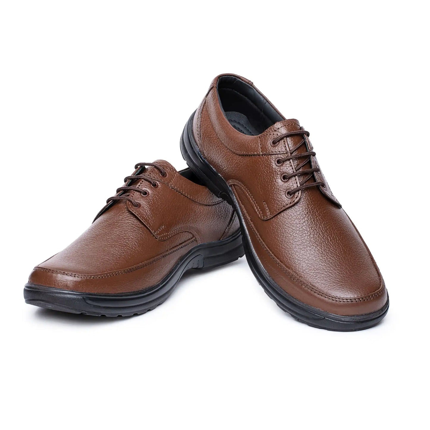 Men Pure Leather Lace Up Shoes