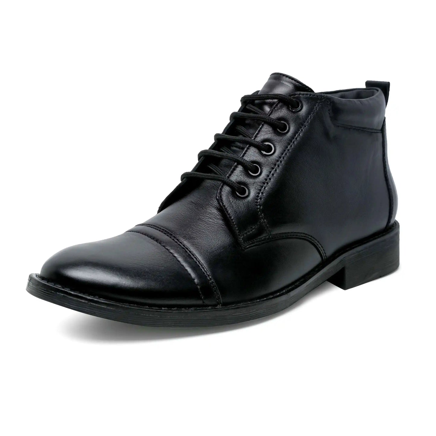 Men Pure Leather Ankle Boots