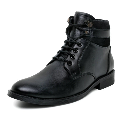 Genuine Leather Boots for Men Ankle Shoes