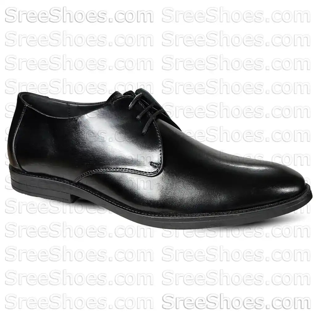 Men's Derby Formal Shoes Pure Leather Comfort Lace Up Dress Shoes