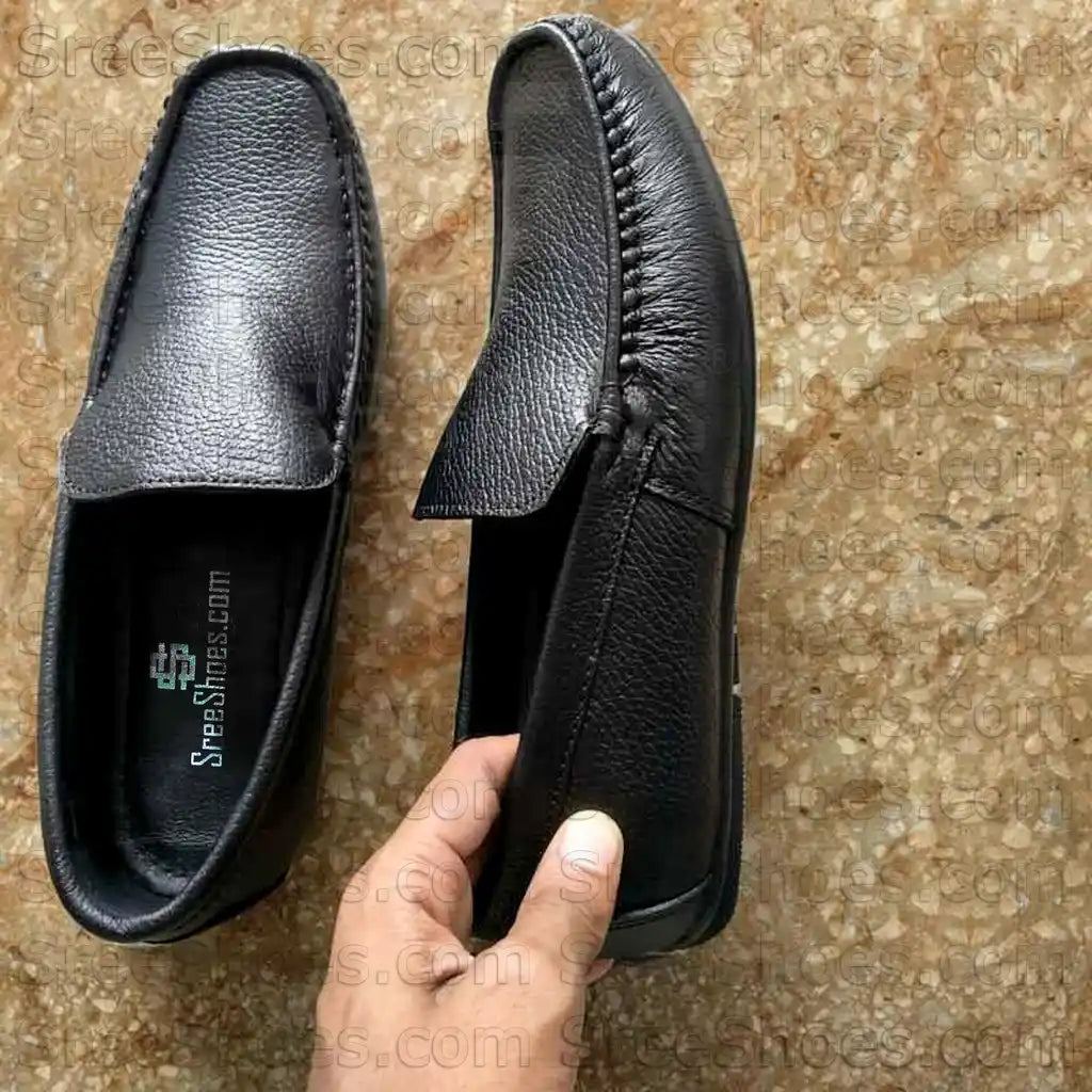 Genuine Leather Loafers for Men Slip On Shoes