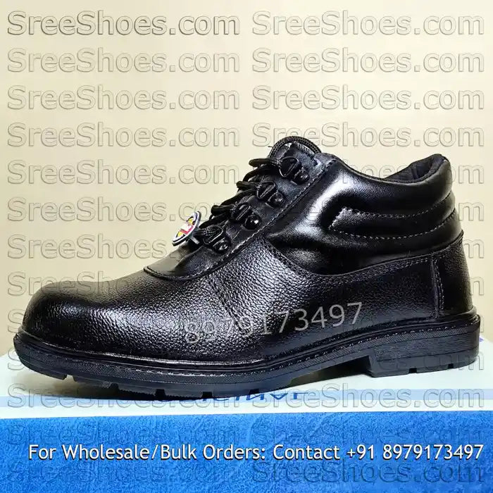 Men Cap Toe Derby Leather Formal Shoes for Office Wear