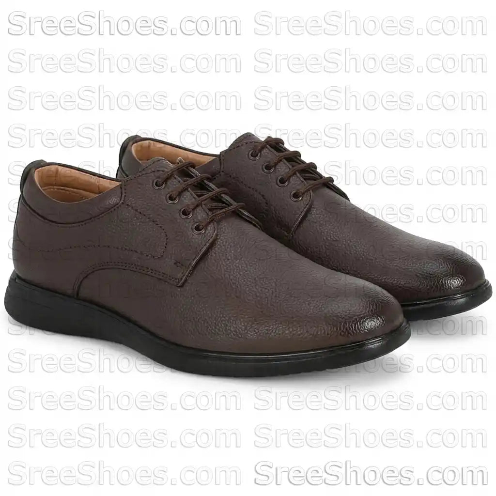 Men's Derby Light Weight Lace Up Formal Comfort Shoes