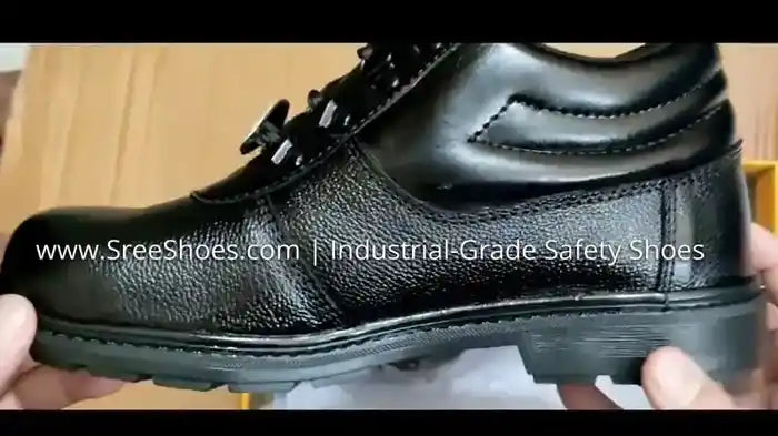 Industrial-Grade Leather Safety Shoes