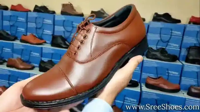 Oxford Dress Police Uniform Shoes