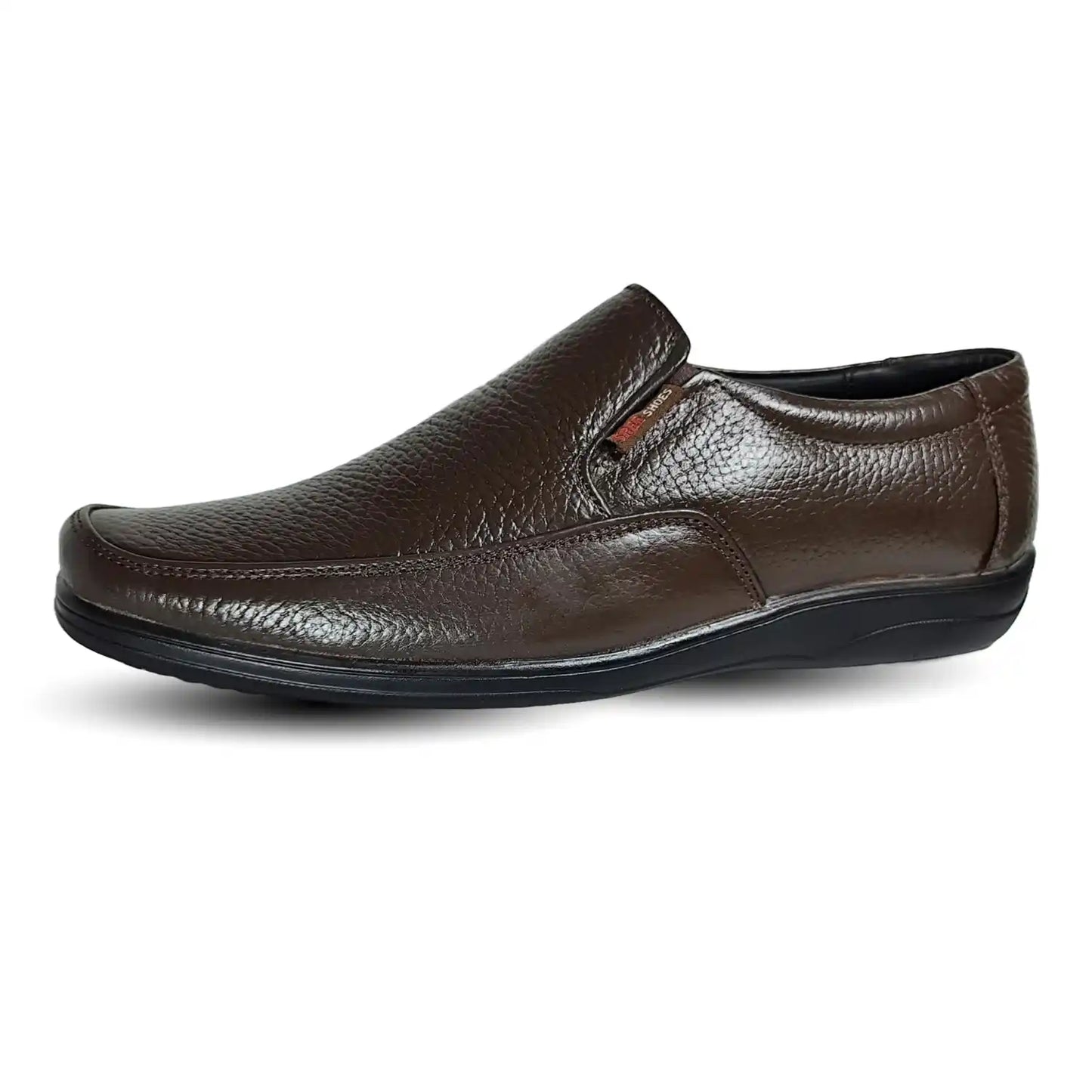 Pure Leather Men's Loafers slip on Formal Dress Shoes