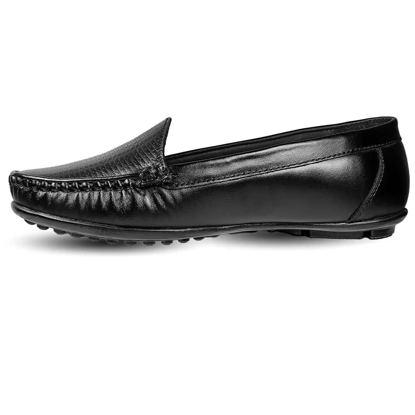 Office Slip On for Ladies Pure Leather Formal Loafers shoes for Women