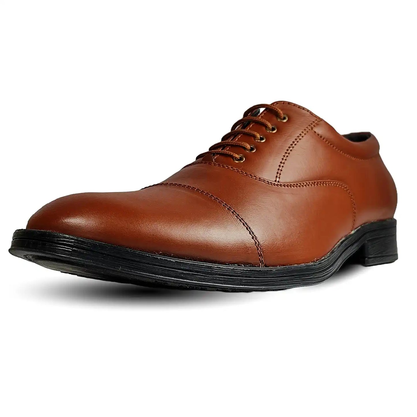 Police Uniform Shoes Pure Leather Oxford for Men