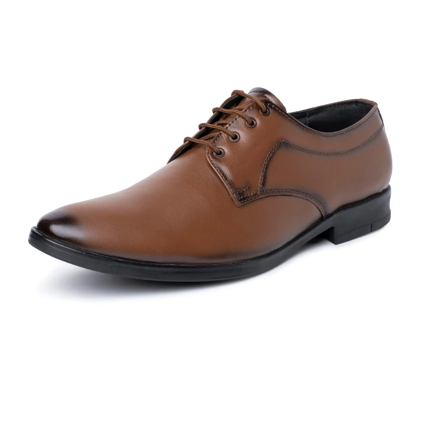 Lace Up Pure Leather Formal Shoes for Men