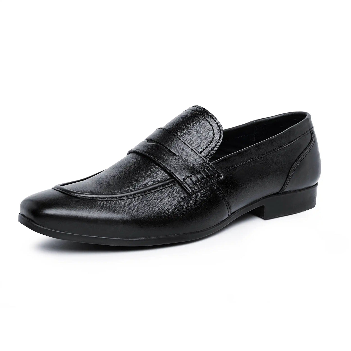 Men Loafers Pure Leather Slip On Shoes