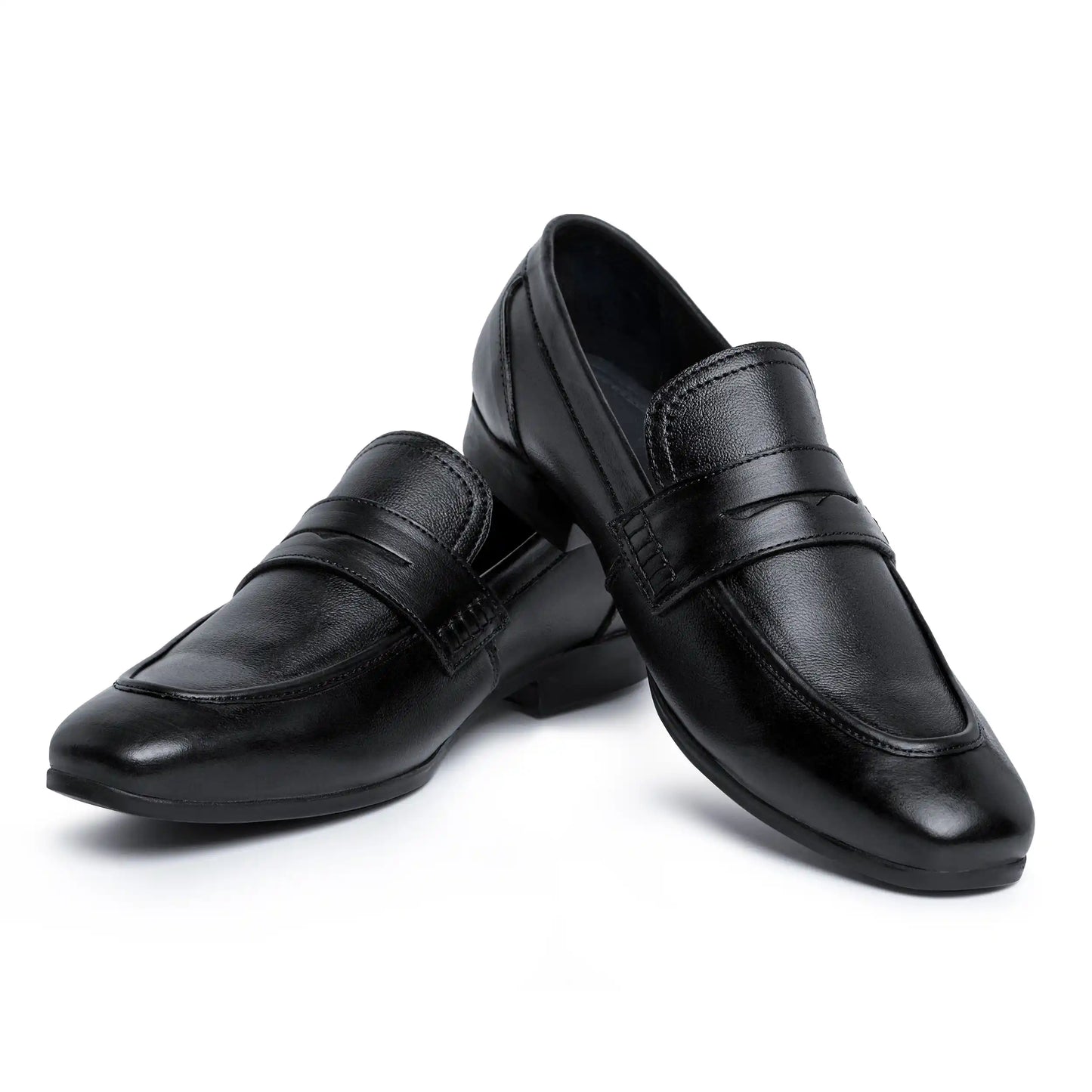 Men Loafers Pure Leather Slip On Shoes