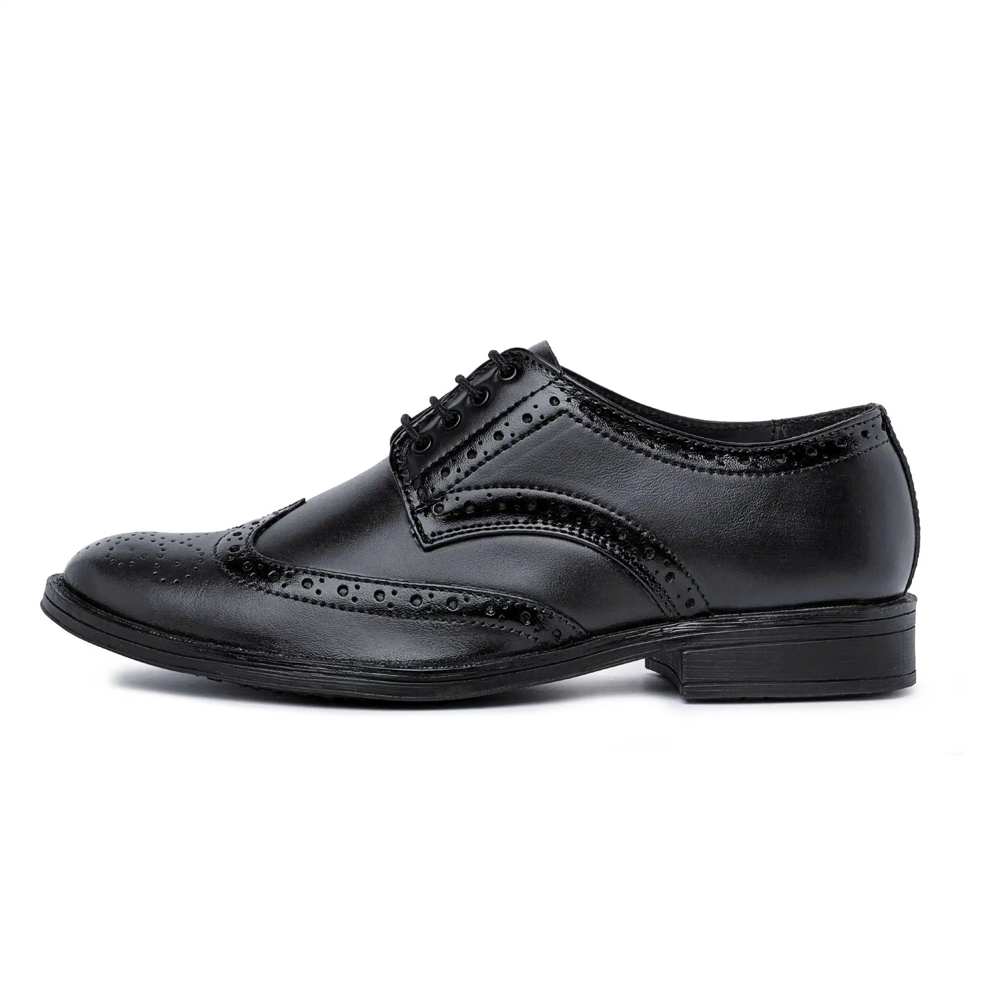 Formal Brogue Pure Leather Shoes For Men