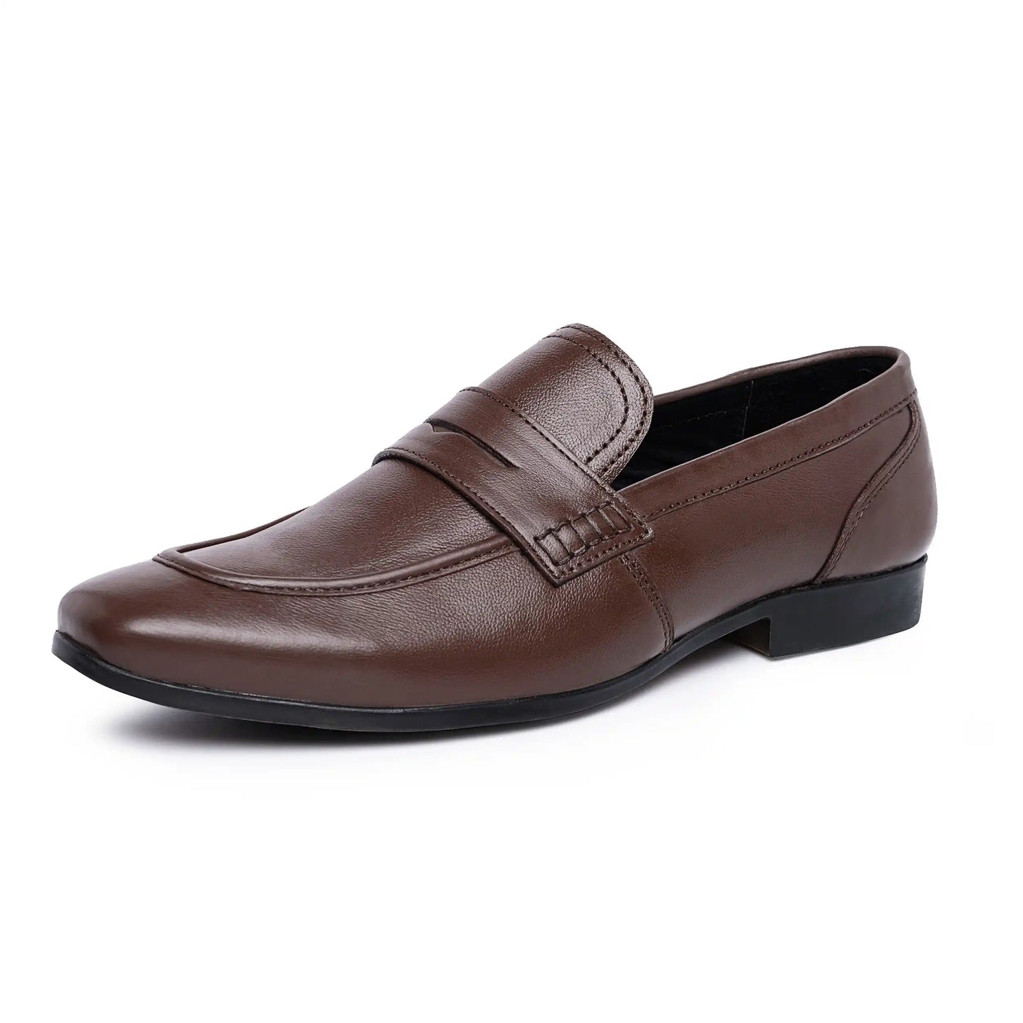 Men Loafers Pure Leather Slip On Shoes