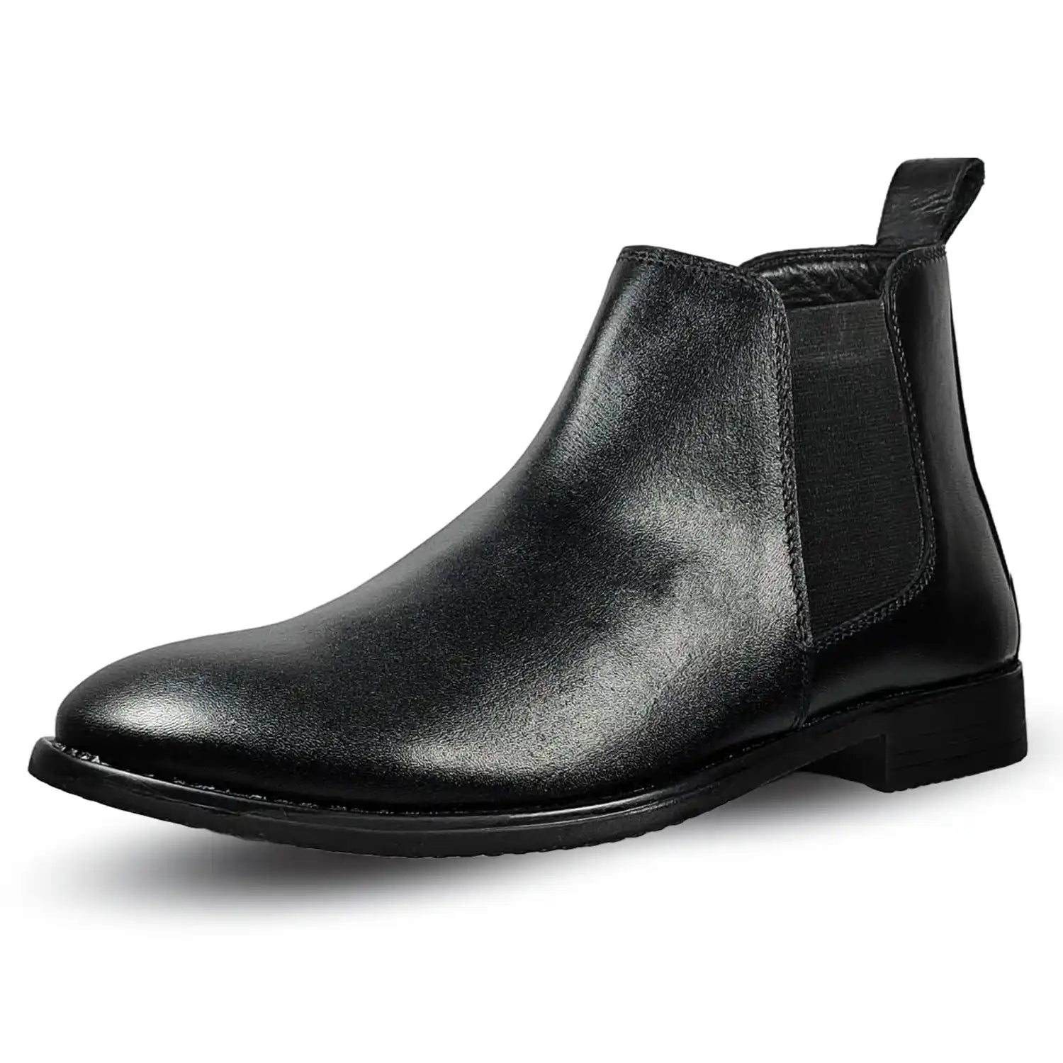 Pure Leather (Full Grain) Chelsea Boots for Men – Sree Shoes Pure Leather (Full Grain) Chelsea Boots for Men – Sree Shoes