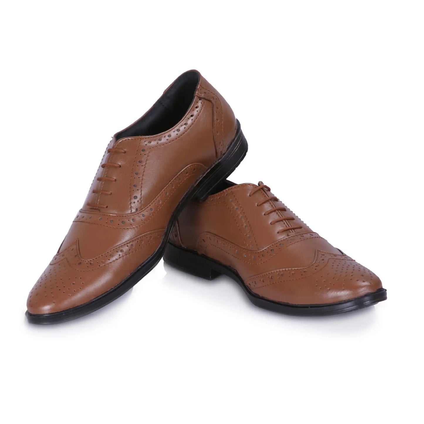 Brogue Pure Leather Shoes For Men