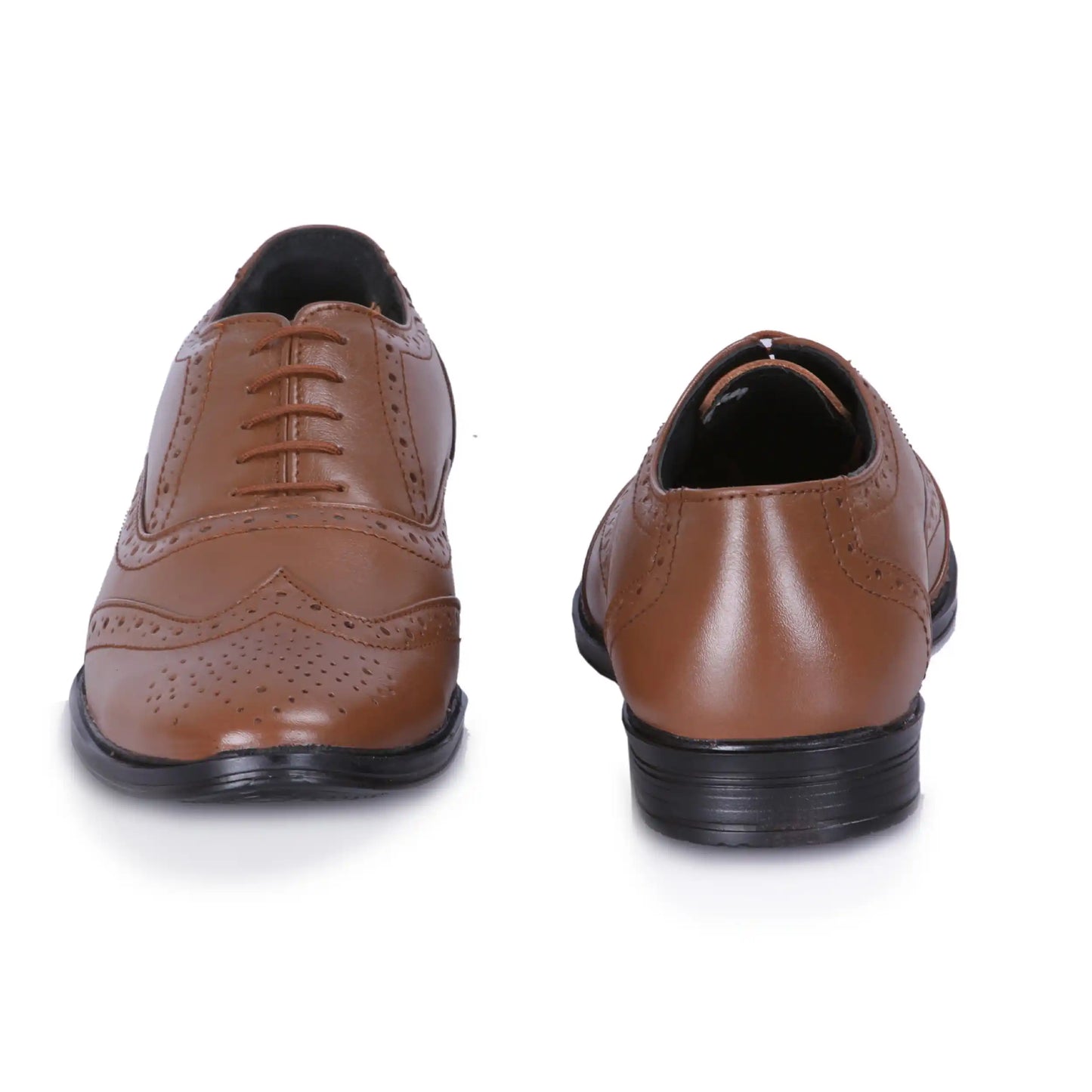 Brogue Pure Leather Shoes For Men